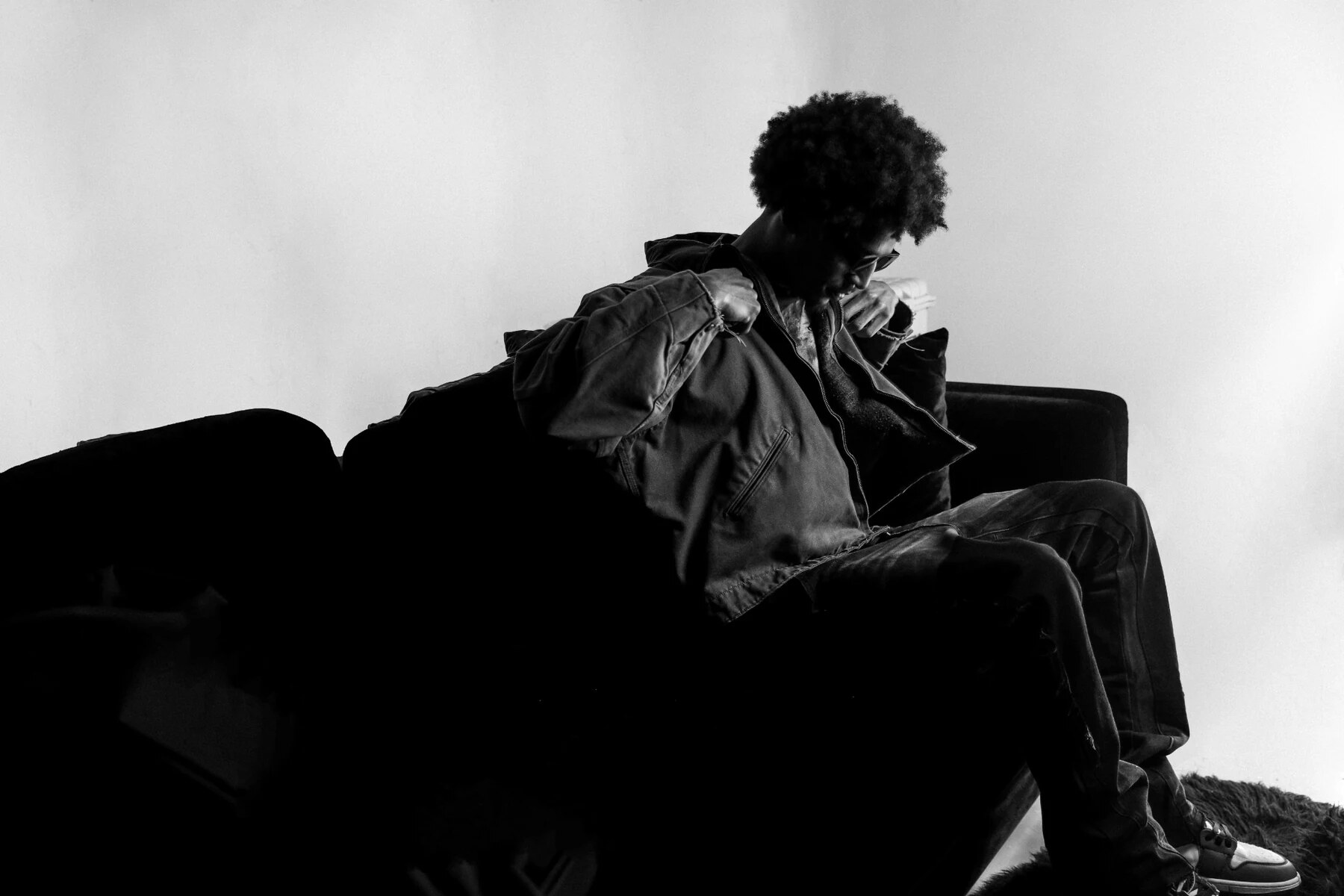 JXDY Hill black-and-white portrait