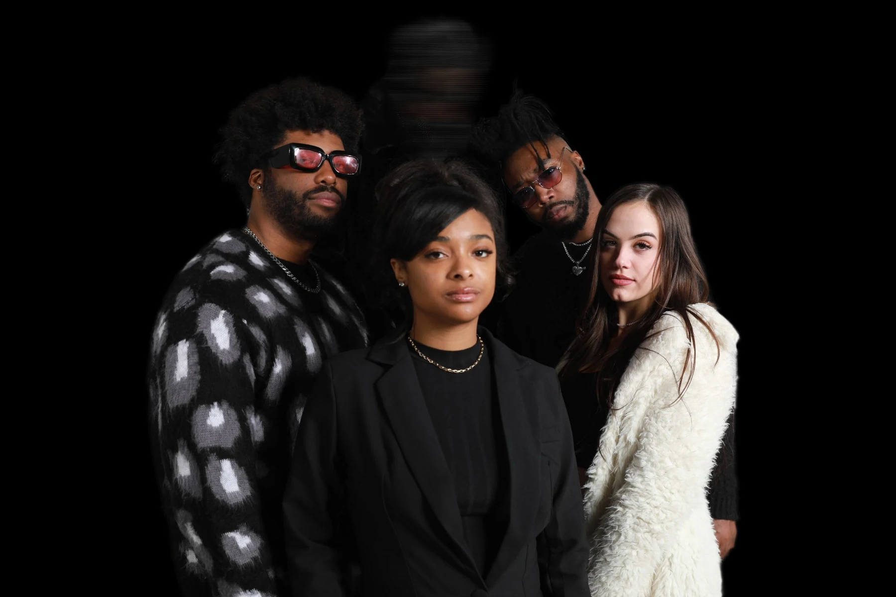 XIX artist group portrait
